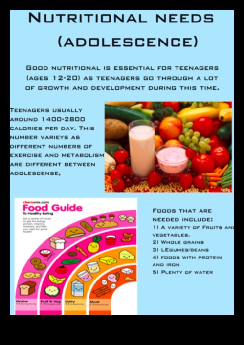 חומרים מזינים חיוניים לכל גיל ושלב בחיים