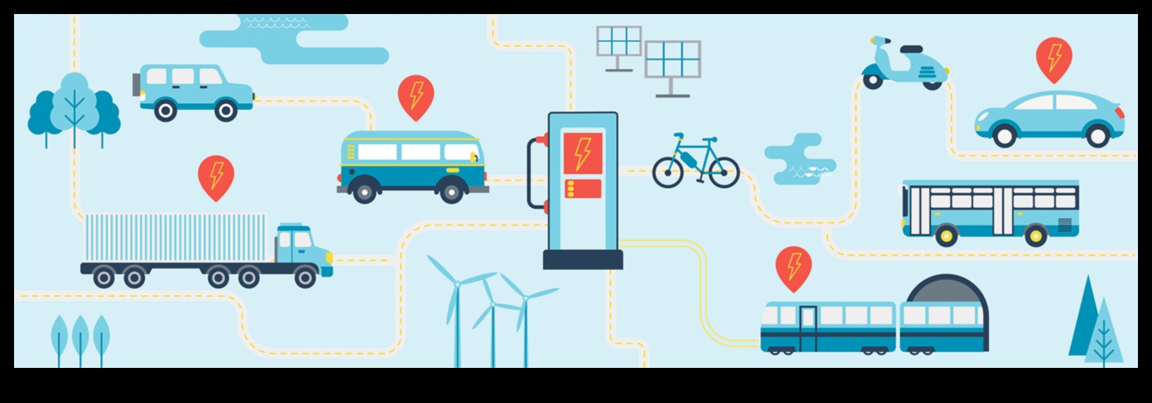 טעינה קדימה: המומנטום של כלי רכב חשמליים בתחבורה