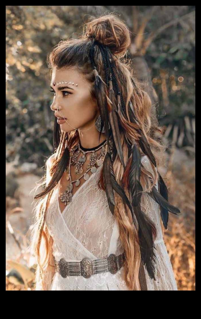 ברונטיות בוהמייניות: תסרוקות חופשיות לטבע בלב