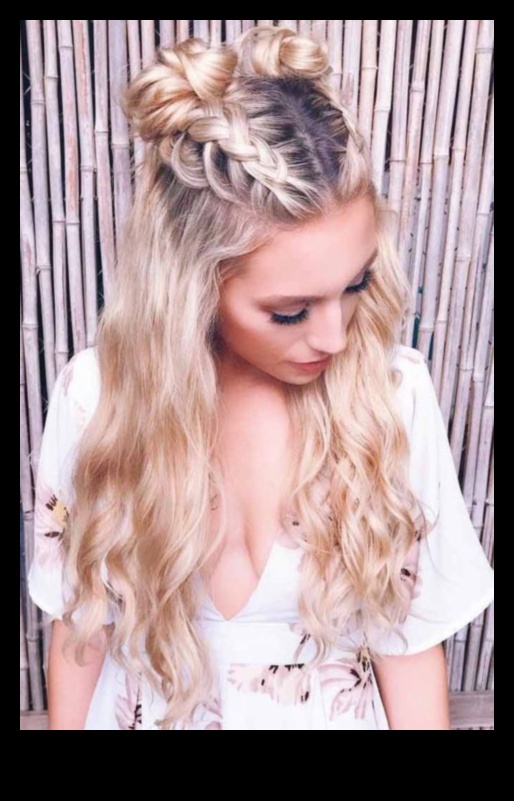 ברונטיות בוהמייניות: תסרוקות חופשיות לטבע בלב