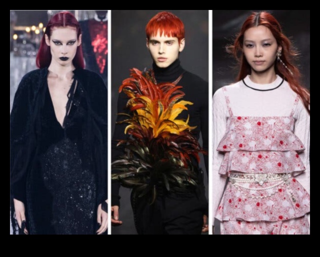 מסלול מוגדר מחדש: תסרוקות אדומות וערמוניות להצהרות אופנתיות גבוהות