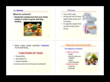אלמנטים של בריאות: הכימיה מאחורי ביוכימיה תזונתית