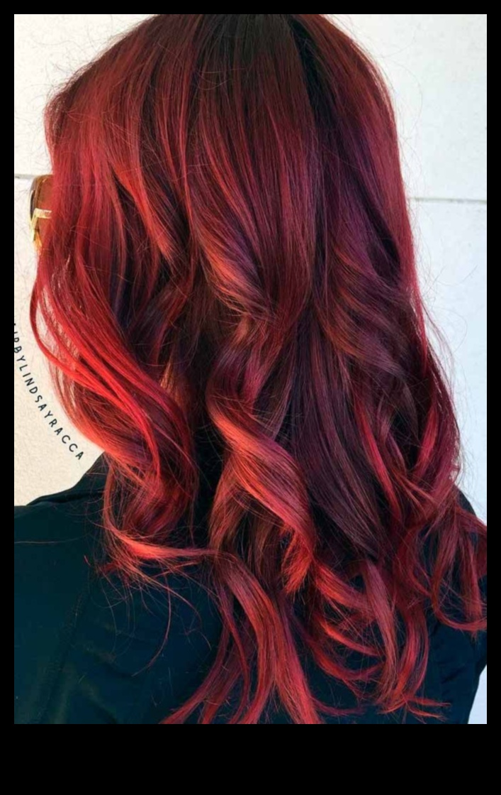 אודם ראדיאנס: תסרוקות אדומות וערמוניות שמגדירות אלגנטיות