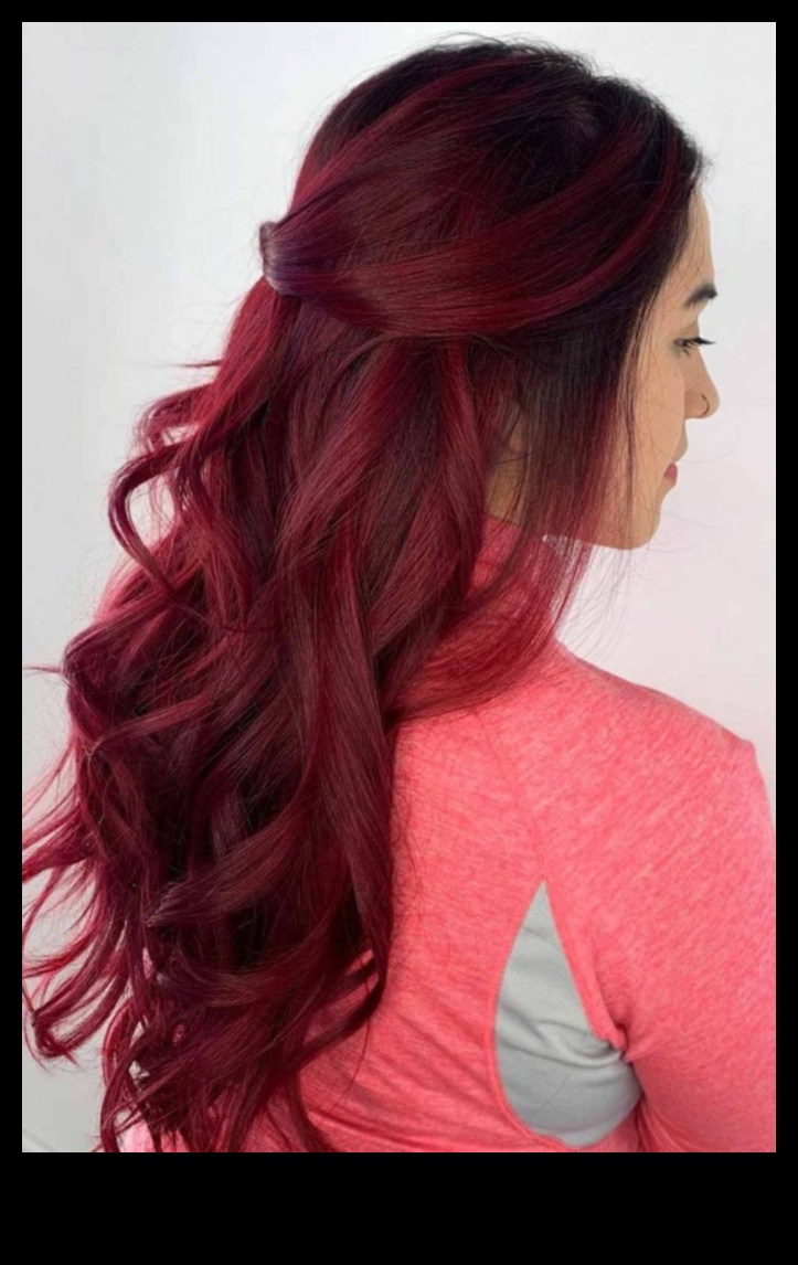 אודם ראדיאנס: תסרוקות אדומות וערמוניות שמגדירות אלגנטיות