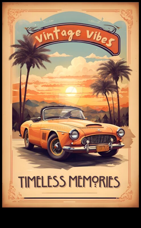 Vintage Vibes: חגיגה של אסתטיקת רכב לאורך השנים