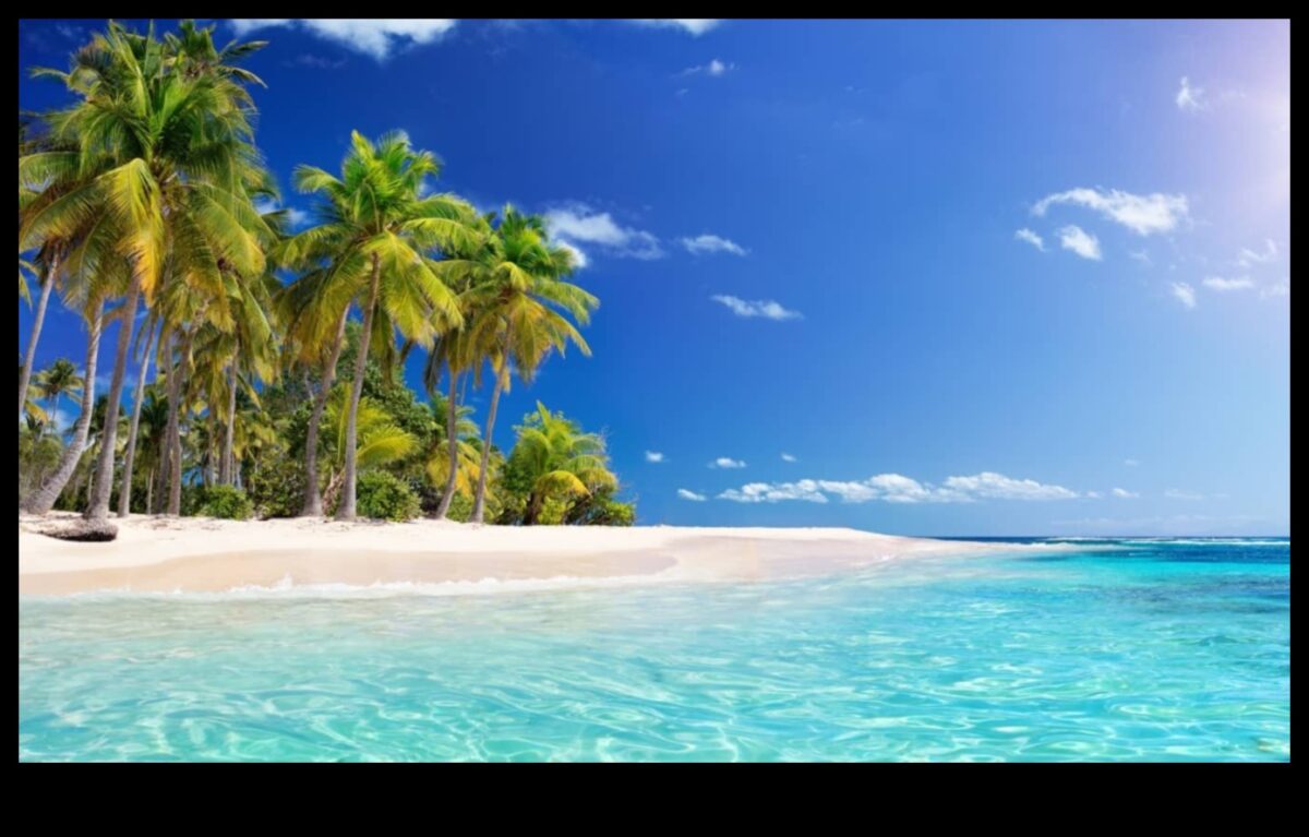 איים בשמש: נופי גן עדן טרופיים