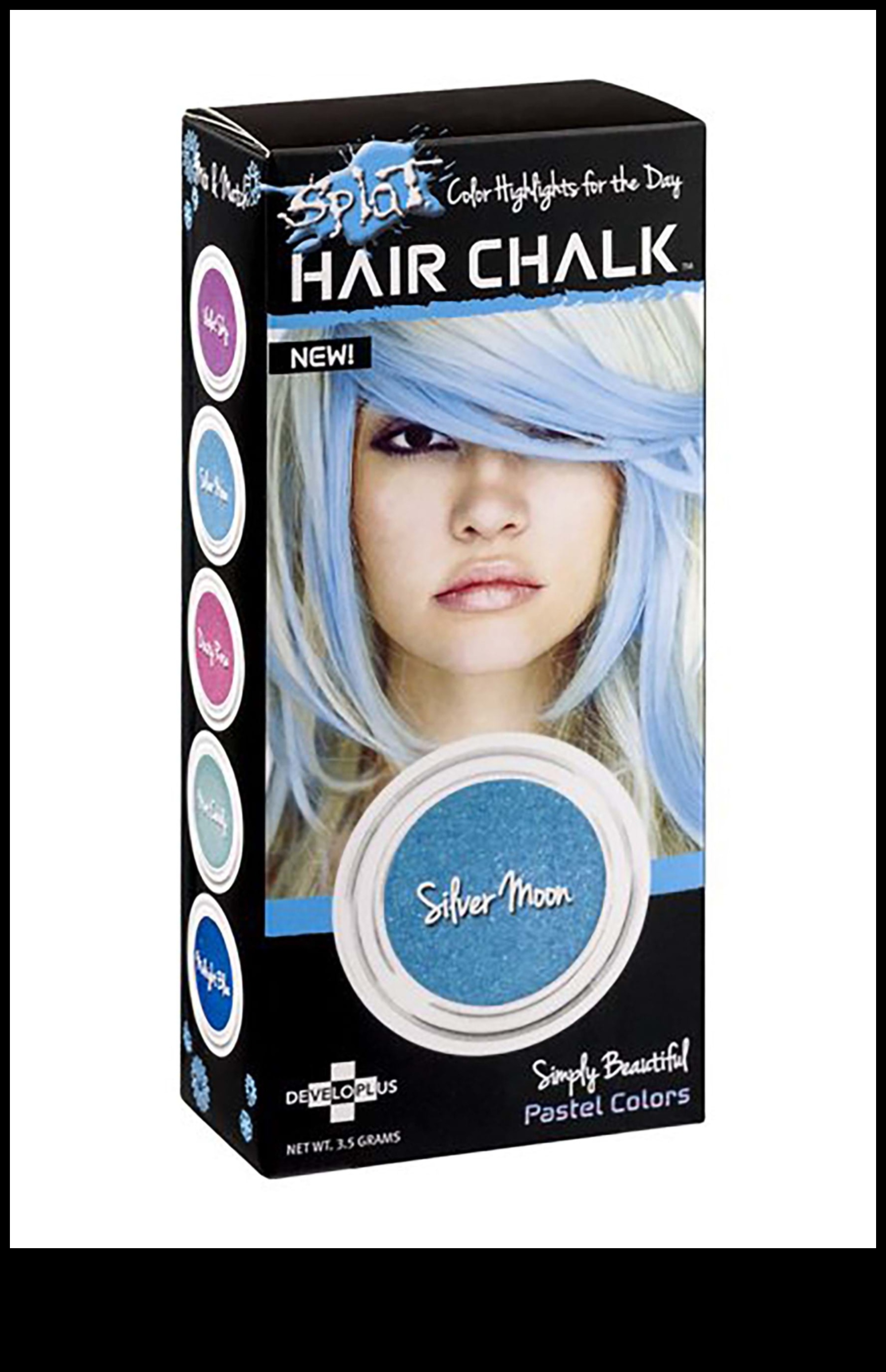 קסם לאור ירח: השגת צבע שיער אתרי כסוף-כחול